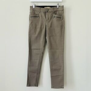 Democracy Ab Technology Skinny Pants Size 4 Taupe